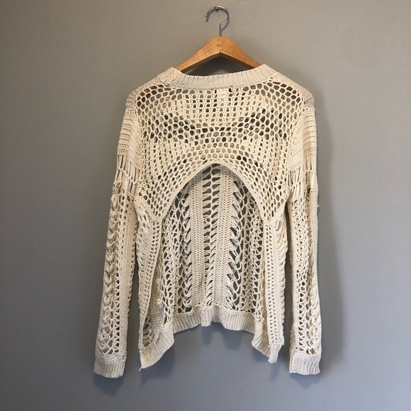 Nasty Gal Open Back Knit - Size Small - Picture 4 of 6